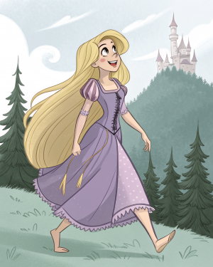 La Princesa Rapunzel, Enredados