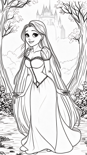 La Princesa Rapunzel, Enredados