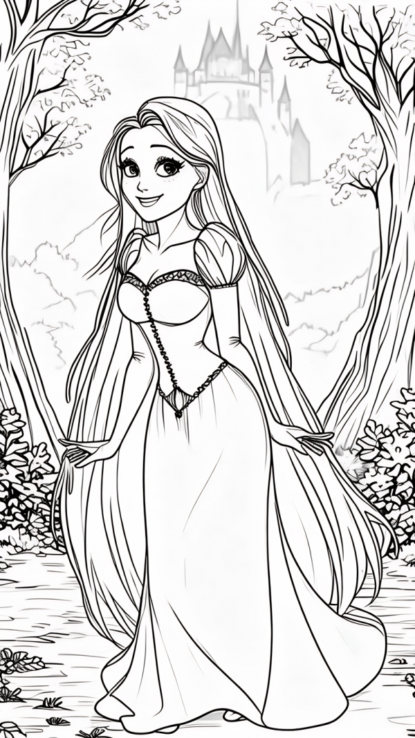 La Princesa Rapunzel, Enredados