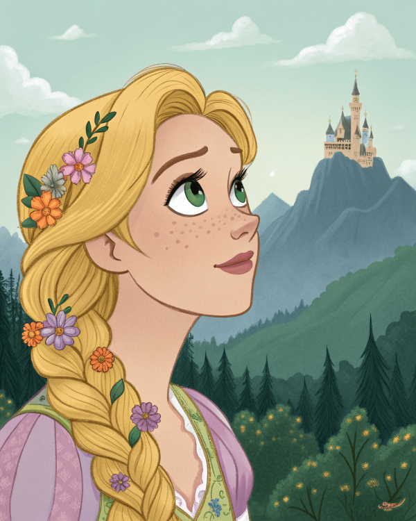 La Princesa Rapunzel, Enredados