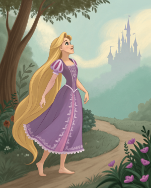 La Princesa Rapunzel, Enredados