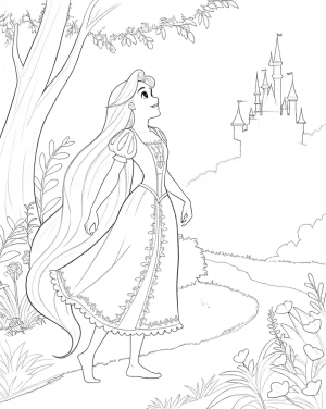 La Princesa Rapunzel, Enredados