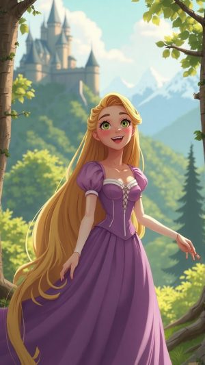 La Princesa Rapunzel, Enredados