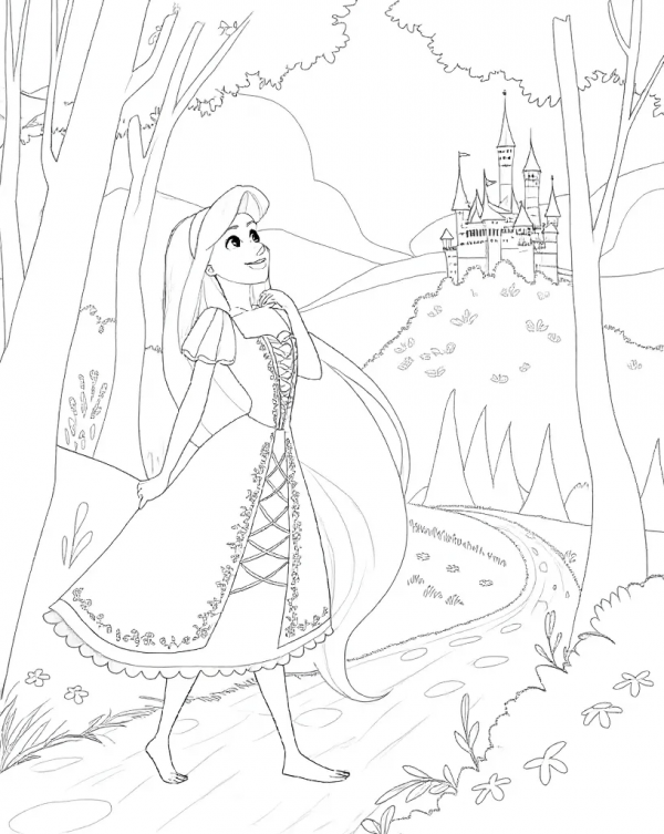 La Princesa Rapunzel, Enredados