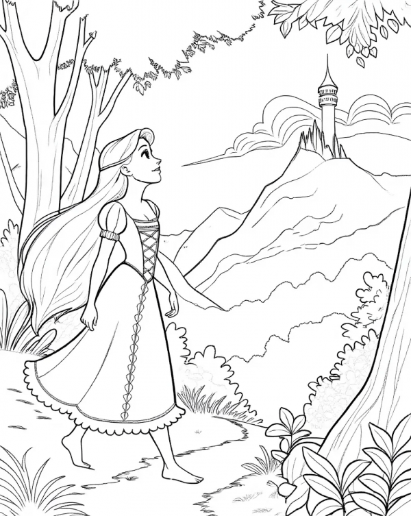 La Princesa Rapunzel, Enredados