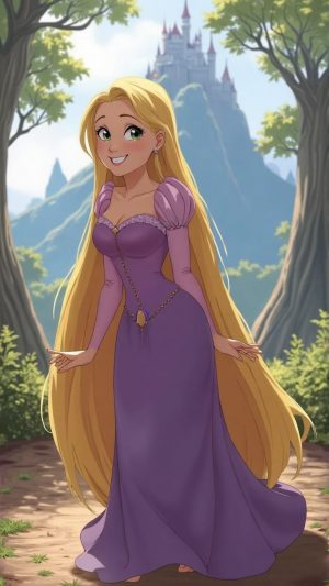 La Princesa Rapunzel, Enredados