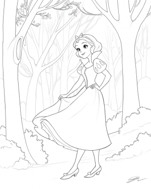 La Princesa Blanca Nieves