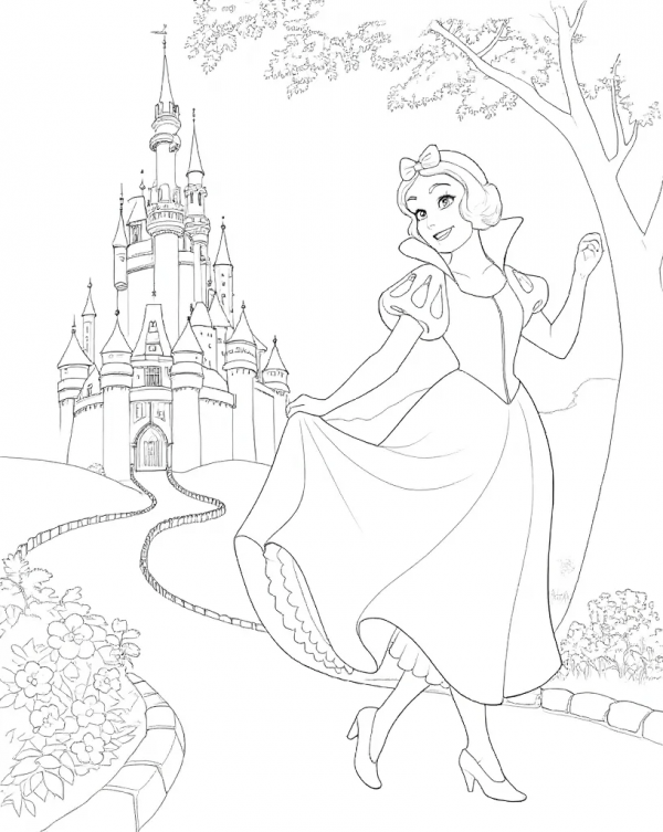 La Princesa Blanca Nieves