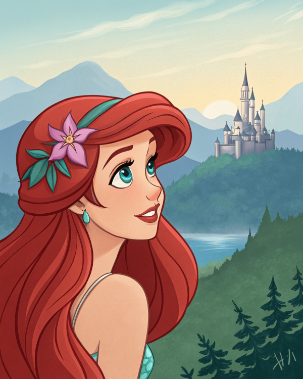 18858 La Princesa Ariel, La Sirenita (1)-min La Princesa Ariel, La Sirenita